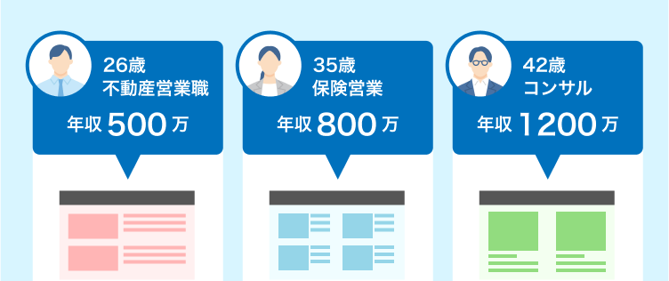 転職サイト選びで失敗しないためには
3点を基準
に登録する転職サイトを選びましょう。