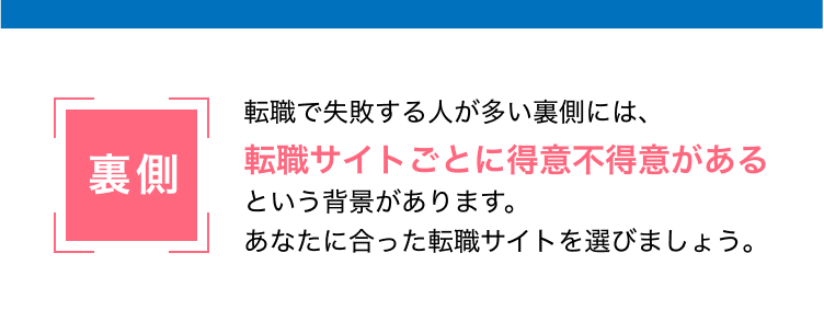 営業職の転職
失敗しないための秘訣は
サイト選び